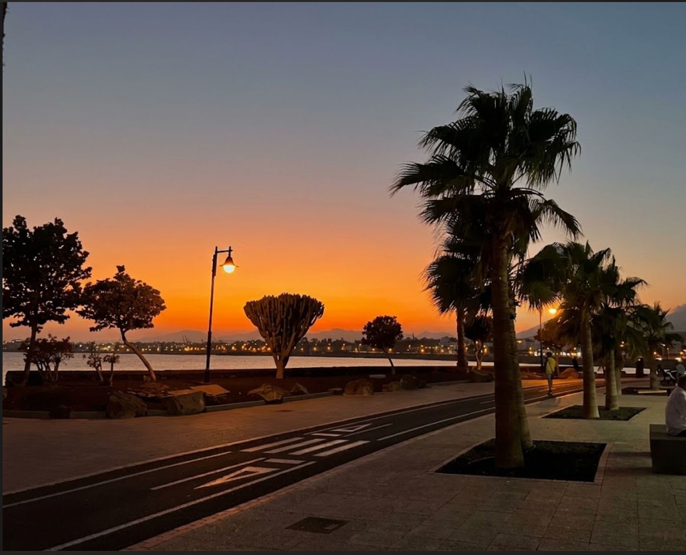 Puesta de sol en Lanzarote